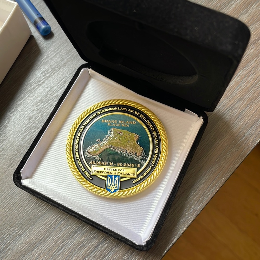 Snake Island commemorative Coin limited Edition